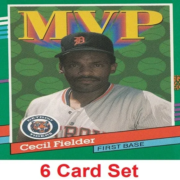 Cecil Fielder MLB Card Collection - Picture 1 of 7